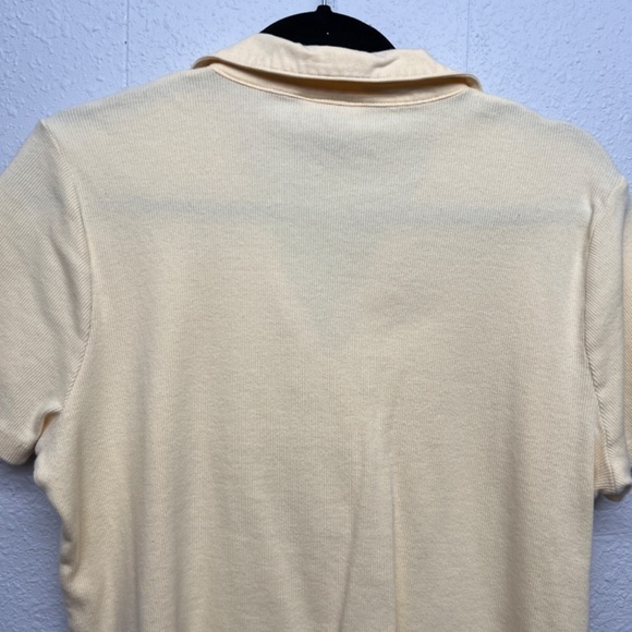 Charter Club Y2K 90s Vintage Grunge Light Academia Womens Polo Shirt Size LP - Picture 6 of 11